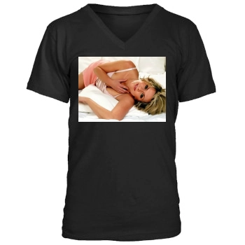 Amanda Tapping Men's V-Neck T-Shirt