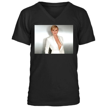 Amanda Tapping Men's V-Neck T-Shirt