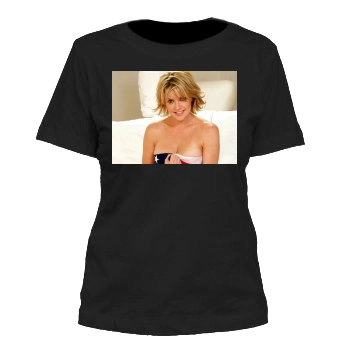 Amanda Tapping Women's Cut T-Shirt