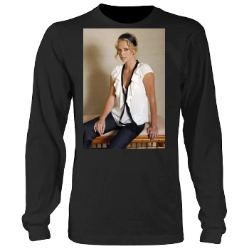 Amanda Tapping Men's Heavy Long Sleeve TShirt