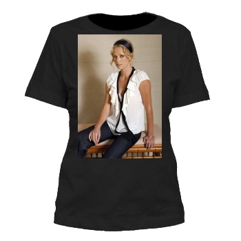 Amanda Tapping Women's Cut T-Shirt