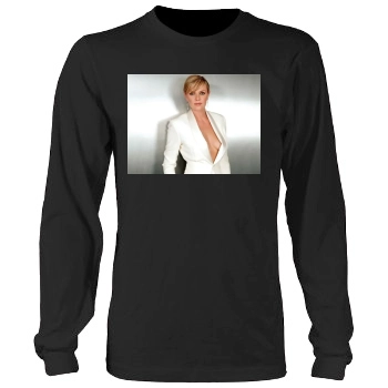 Amanda Tapping Men's Heavy Long Sleeve TShirt