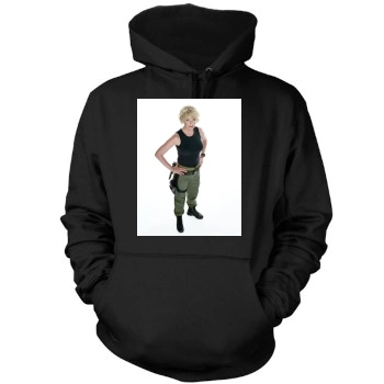 Amanda Tapping Mens Pullover Hoodie Sweatshirt