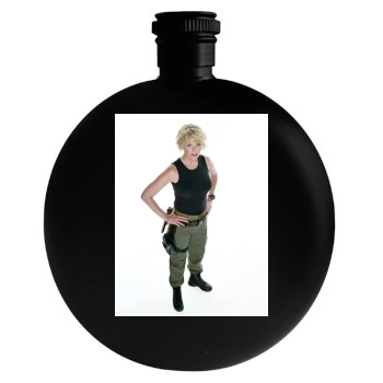 Amanda Tapping Round Flask