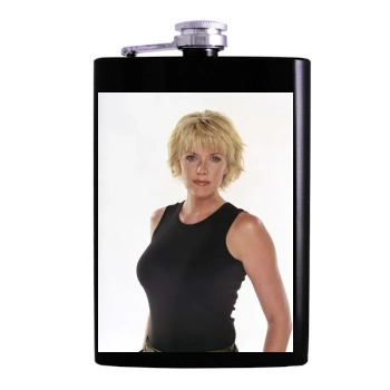 Amanda Tapping Hip Flask