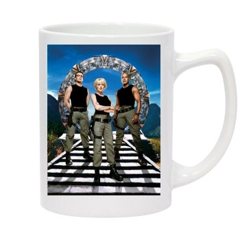 Amanda Tapping 14oz White Statesman Mug