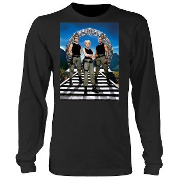 Amanda Tapping Men's Heavy Long Sleeve TShirt