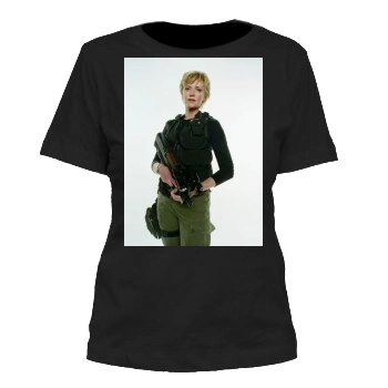 Amanda Tapping Women's Cut T-Shirt