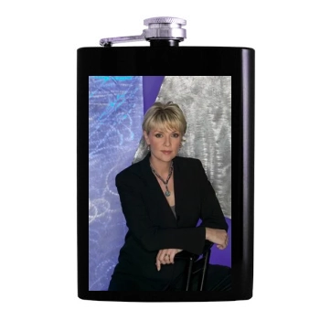 Amanda Tapping Hip Flask