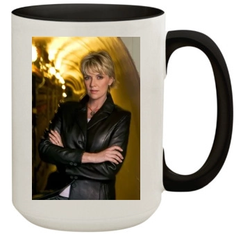 Amanda Tapping 15oz Colored Inner & Handle Mug