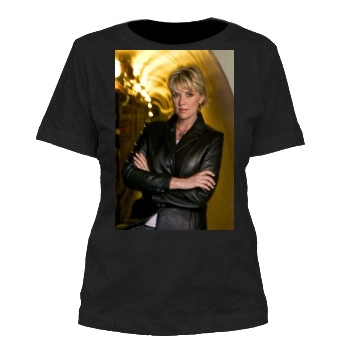 Amanda Tapping Women's Cut T-Shirt