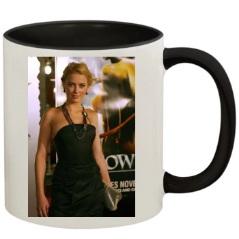 Amber Heard 11oz Colored Inner & Handle Mug