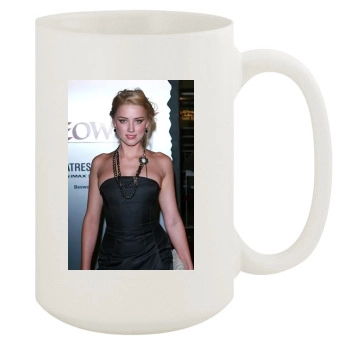 Amber Heard 15oz White Mug