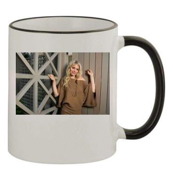 Amber Heard 11oz Colored Rim & Handle Mug