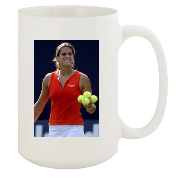 Amelie Mauresmo 15oz White Mug