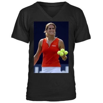 Amelie Mauresmo Men's V-Neck T-Shirt