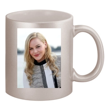 Abbie Cornish 11oz Metallic Silver Mug