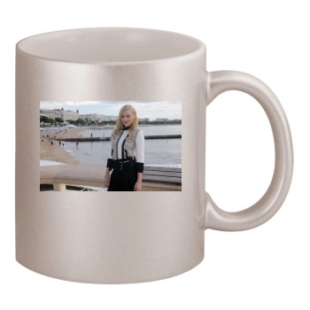 Abbie Cornish 11oz Metallic Silver Mug