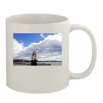 Abbie Cornish 11oz White Mug