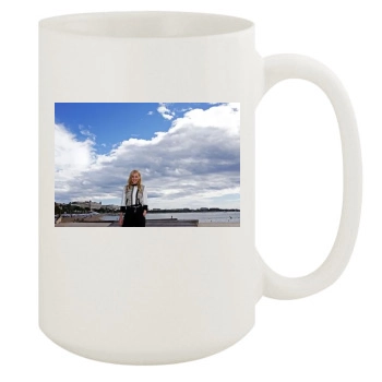 Abbie Cornish 15oz White Mug