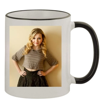 Abigail Breslin 11oz Colored Rim & Handle Mug