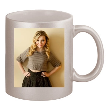 Abigail Breslin 11oz Metallic Silver Mug