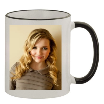 Abigail Breslin 11oz Colored Rim & Handle Mug