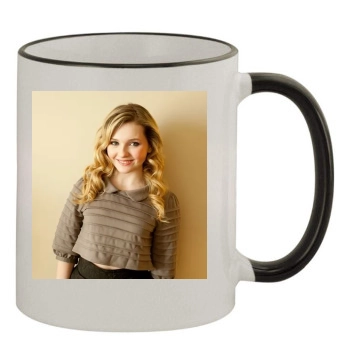 Abigail Breslin 11oz Colored Rim & Handle Mug