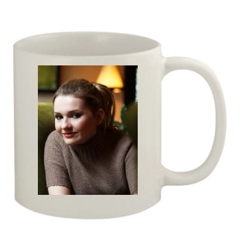 Abigail Breslin 11oz White Mug