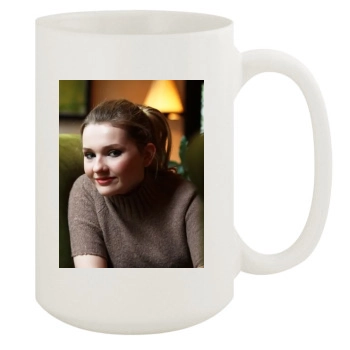 Abigail Breslin 15oz White Mug