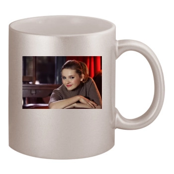 Abigail Breslin 11oz Metallic Silver Mug