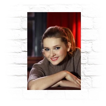 Abigail Breslin Metal Wall Art