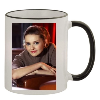 Abigail Breslin 11oz Colored Rim & Handle Mug