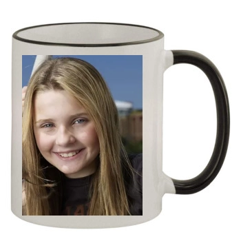 Abigail Breslin 11oz Colored Rim & Handle Mug