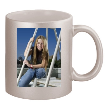 Abigail Breslin 11oz Metallic Silver Mug