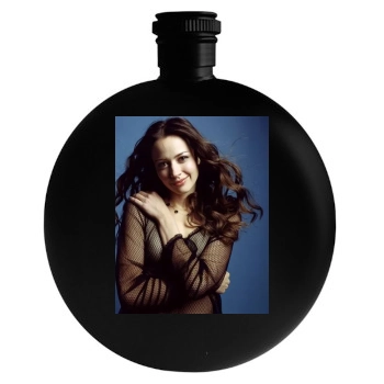 Amy Acker Round Flask