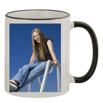 Abigail Breslin 11oz Colored Rim & Handle Mug