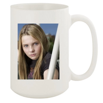 Abigail Breslin 15oz White Mug