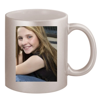 Abigail Breslin 11oz Metallic Silver Mug