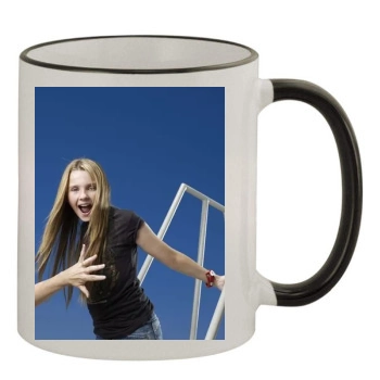 Abigail Breslin 11oz Colored Rim & Handle Mug