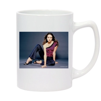 Amy Acker 14oz White Statesman Mug