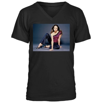 Amy Acker Men's V-Neck T-Shirt