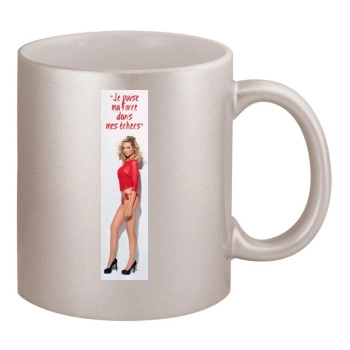 Adriana Karembeu 11oz Metallic Silver Mug