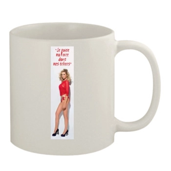 Adriana Karembeu 11oz White Mug