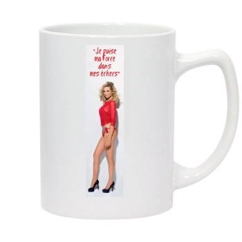 Adriana Karembeu 14oz White Statesman Mug