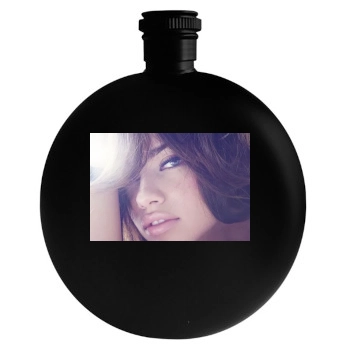 Adriana Lima Round Flask