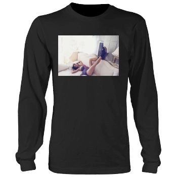 Adriana Lima Men's Heavy Long Sleeve TShirt