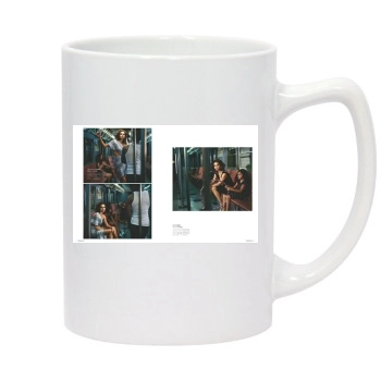 Adriana Lima 14oz White Statesman Mug