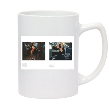 Adriana Lima 14oz White Statesman Mug