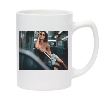 Adriana Lima 14oz White Statesman Mug